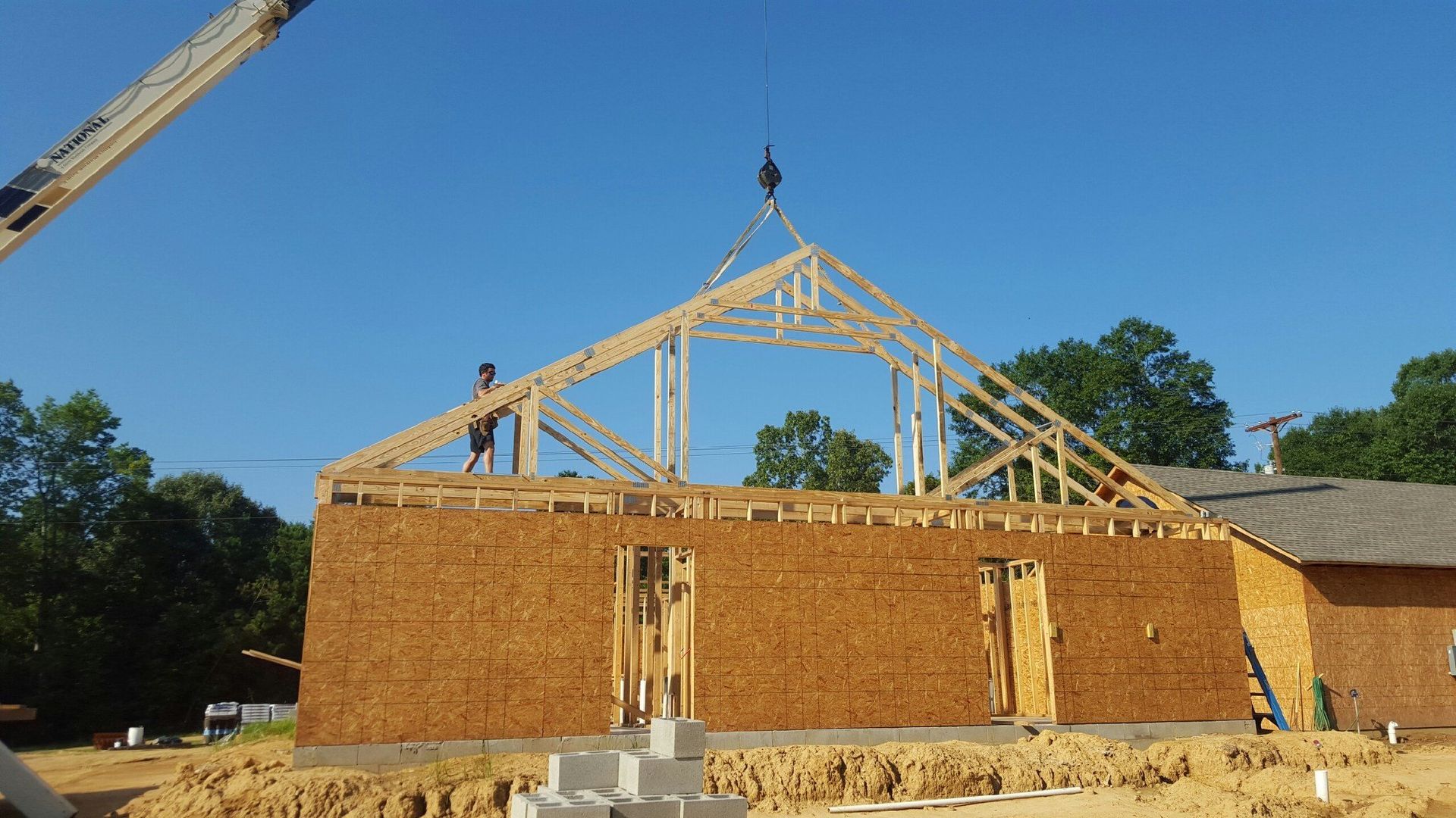 Roof Trusses Prefabricated Roof Trusses Pittsboro, MS